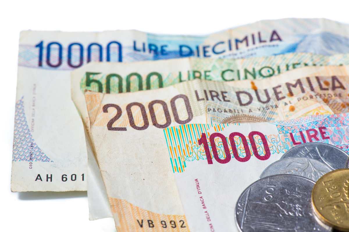 banconote vecchie lire