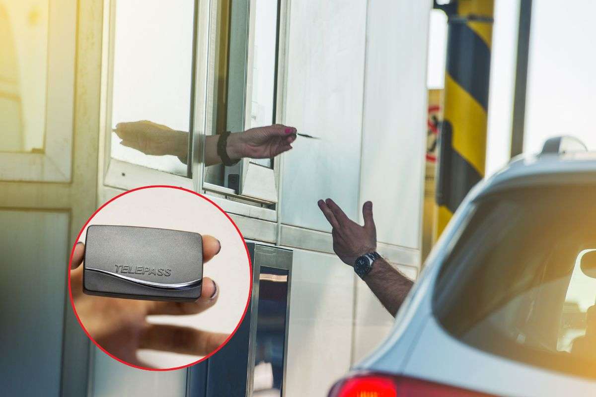 Pagamento al casello dell'autostrada